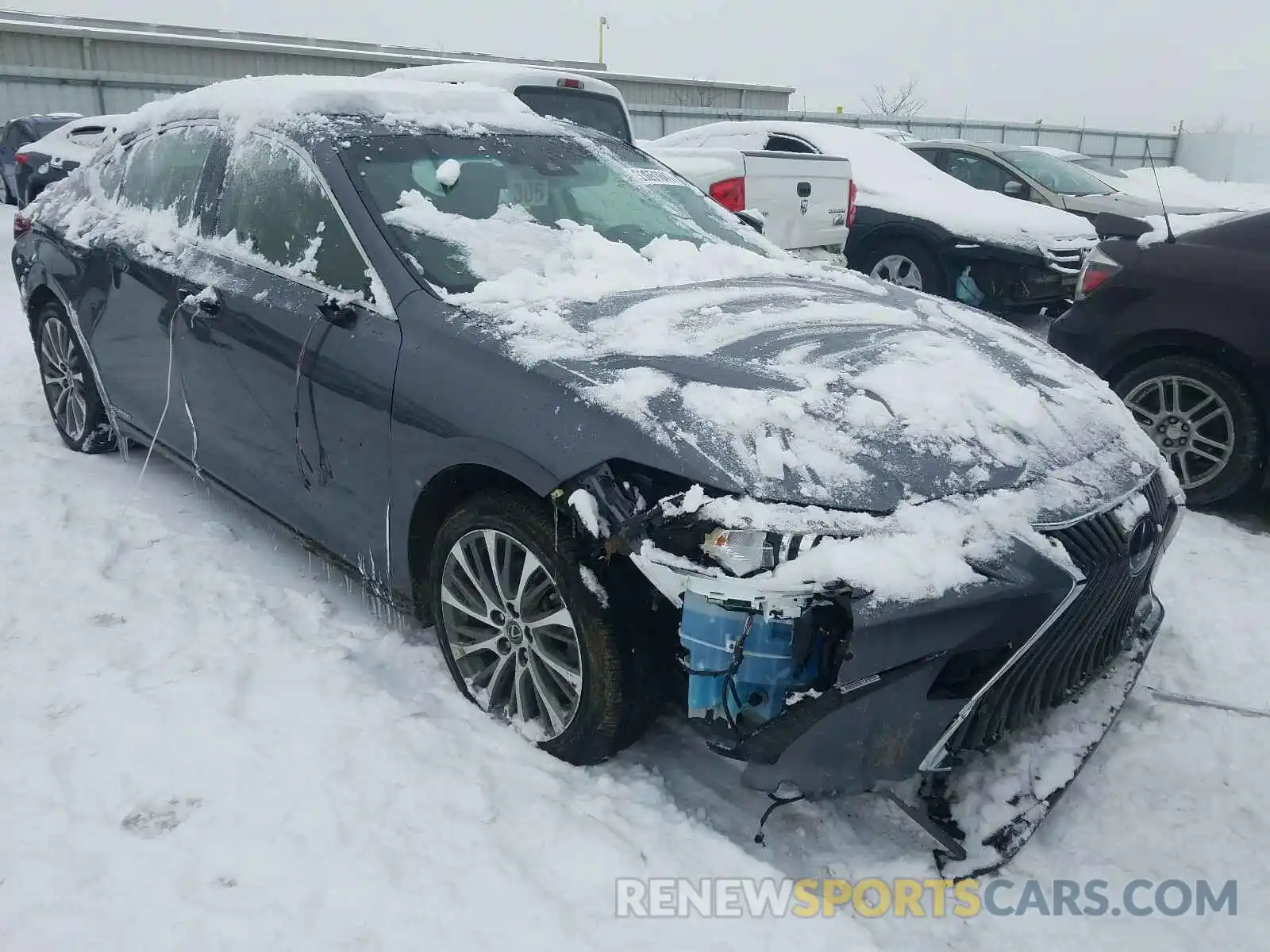 1 Photograph of a damaged car JTHB21B12K2023445 LEXUS ES300 2019