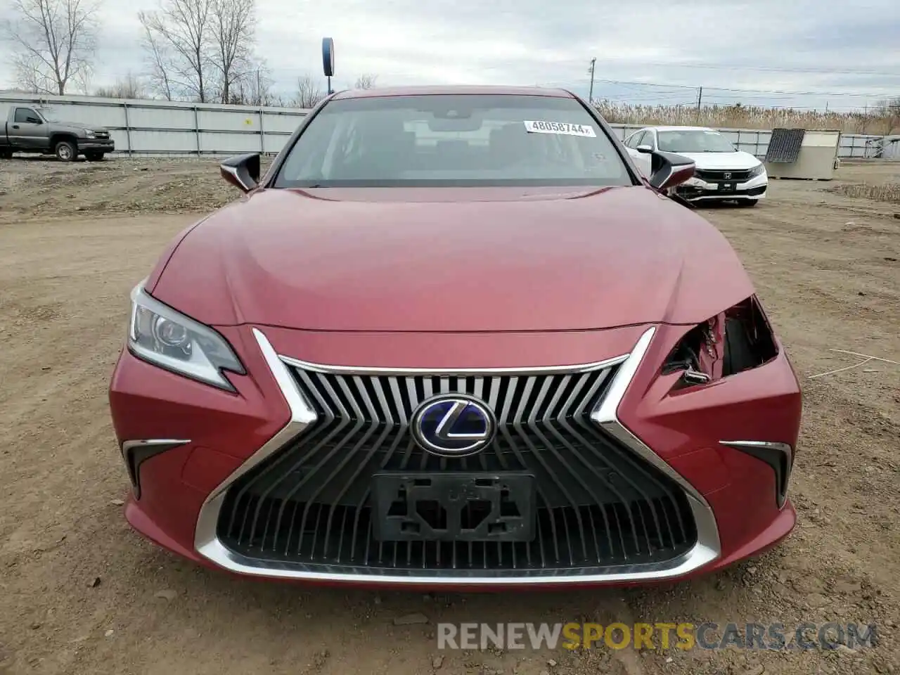 5 Photograph of a damaged car JTHB21B12K2026121 LEXUS ES300 2019