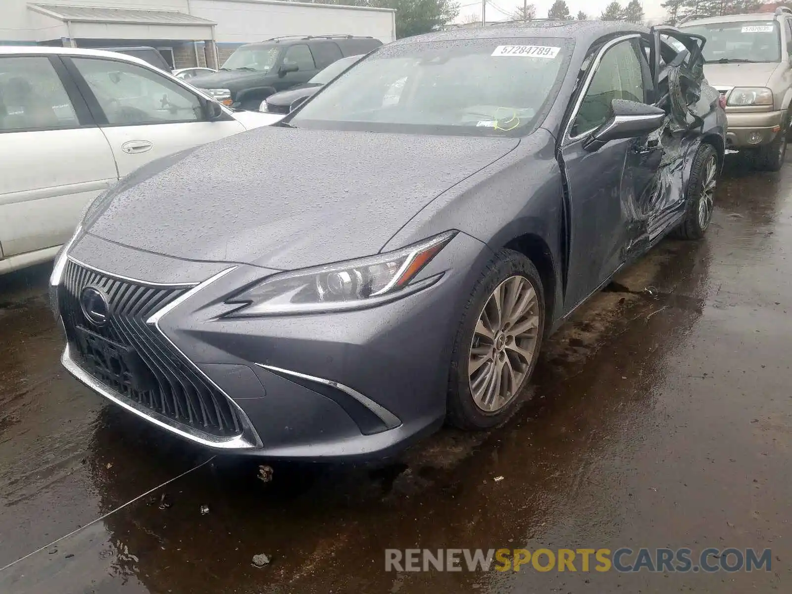 2 Photograph of a damaged car JTHB21B14K2024564 LEXUS ES300 2019