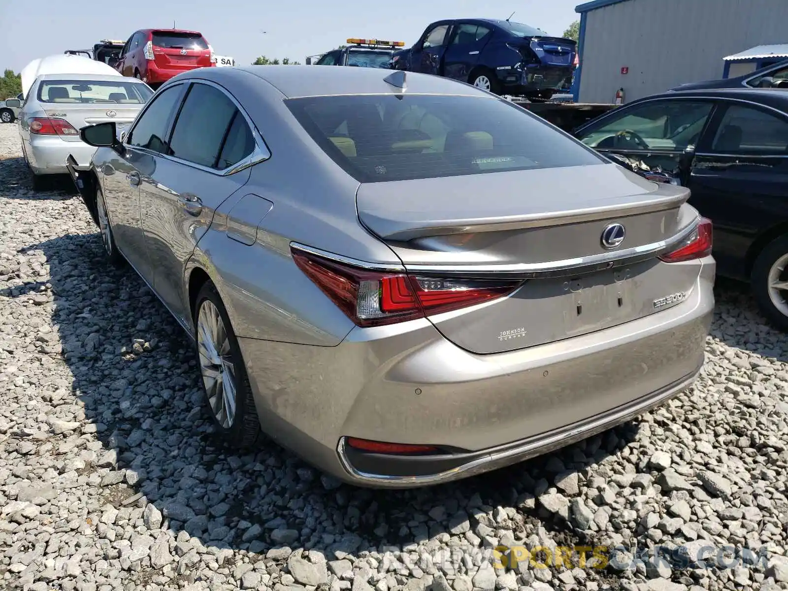 3 Photograph of a damaged car JTHB21B14K2033992 LEXUS ES300 2019