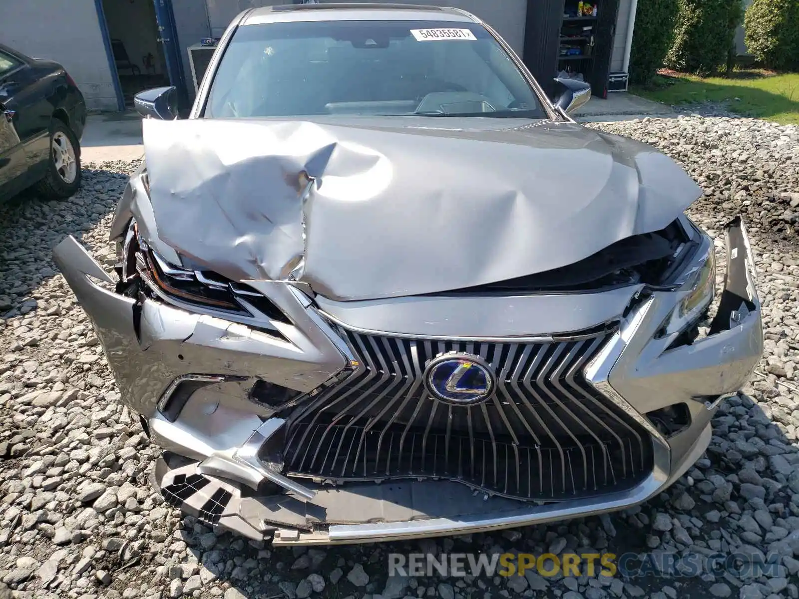 9 Photograph of a damaged car JTHB21B14K2033992 LEXUS ES300 2019