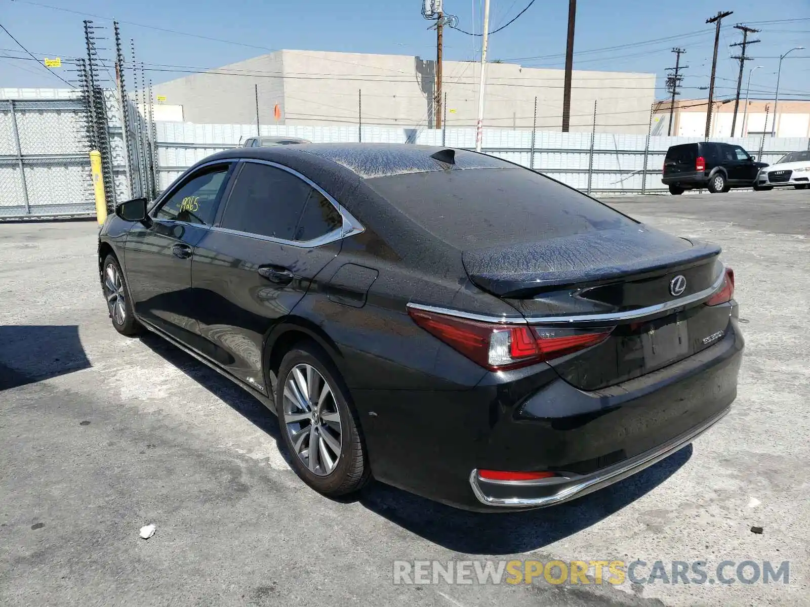 3 Photograph of a damaged car JTHB21B15K2045455 LEXUS ES300 2019