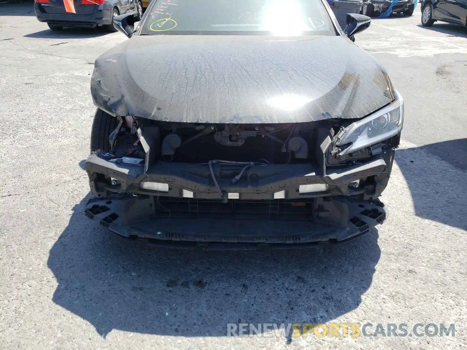 9 Photograph of a damaged car JTHB21B15K2045455 LEXUS ES300 2019