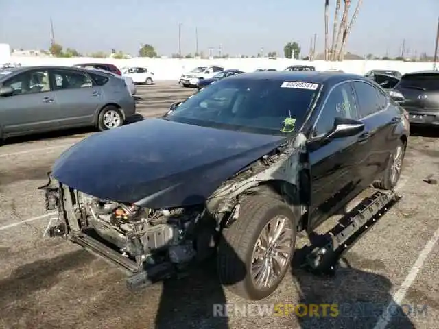 2 Photograph of a damaged car JTHB21B16K2033959 LEXUS ES300 2019