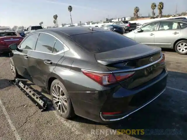 3 Photograph of a damaged car JTHB21B16K2033959 LEXUS ES300 2019