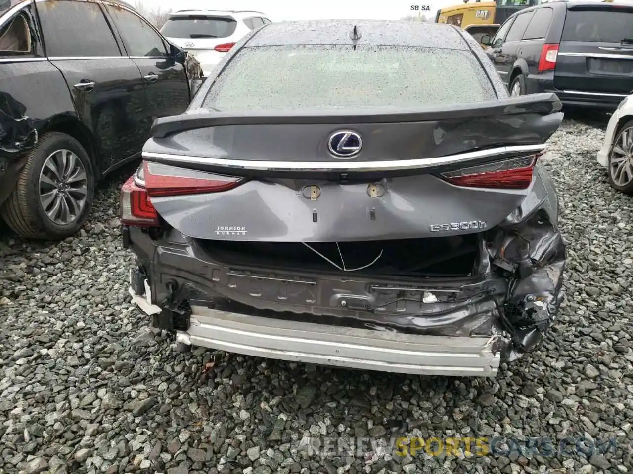 9 Photograph of a damaged car JTHB21B16K2042774 LEXUS ES300 2019