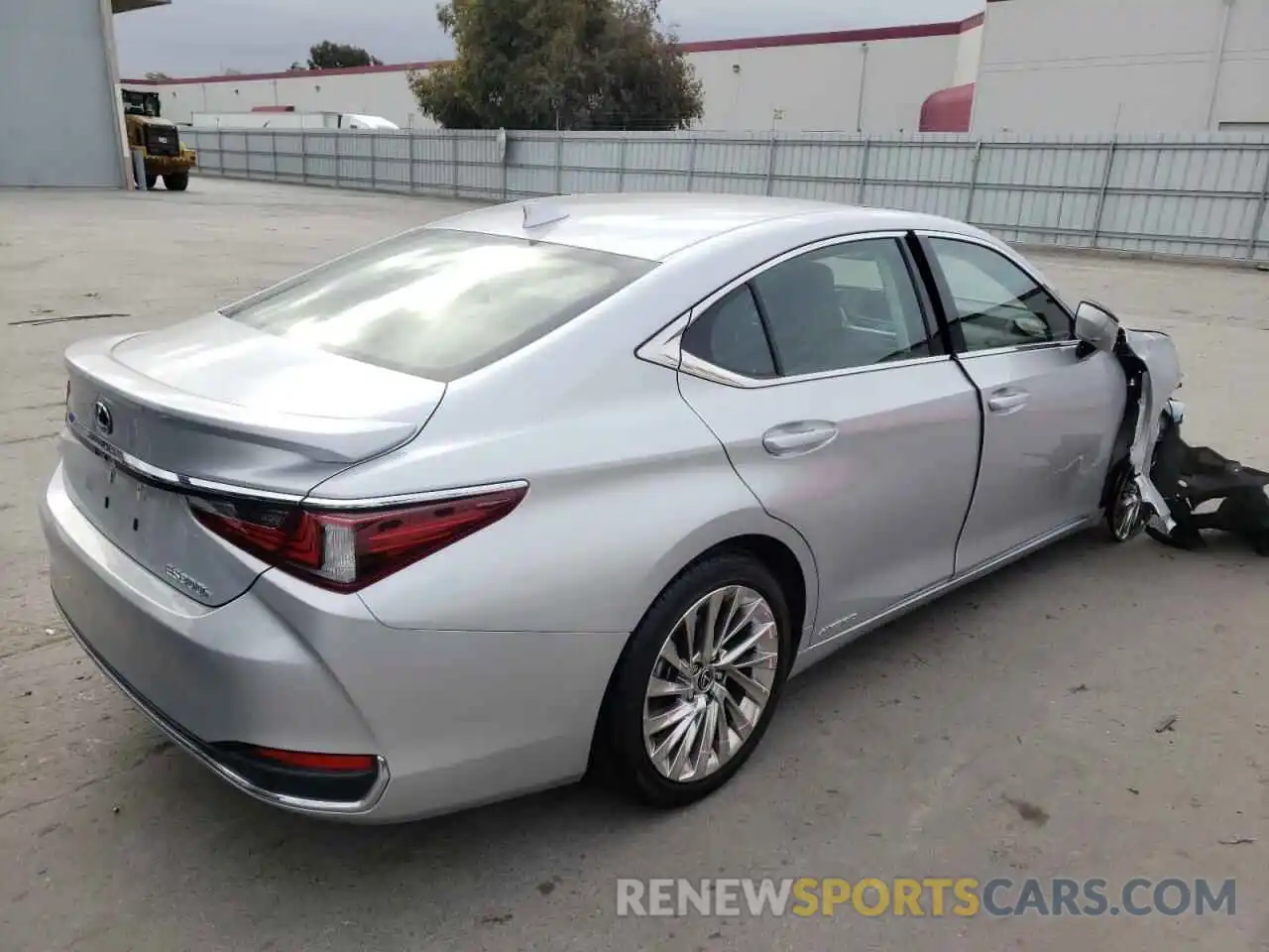 4 Photograph of a damaged car JTHB21B17K2024834 LEXUS ES300 2019