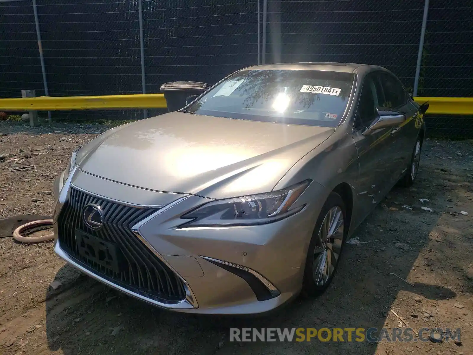 2 Photograph of a damaged car JTHB21B18K2027578 LEXUS ES300 2019