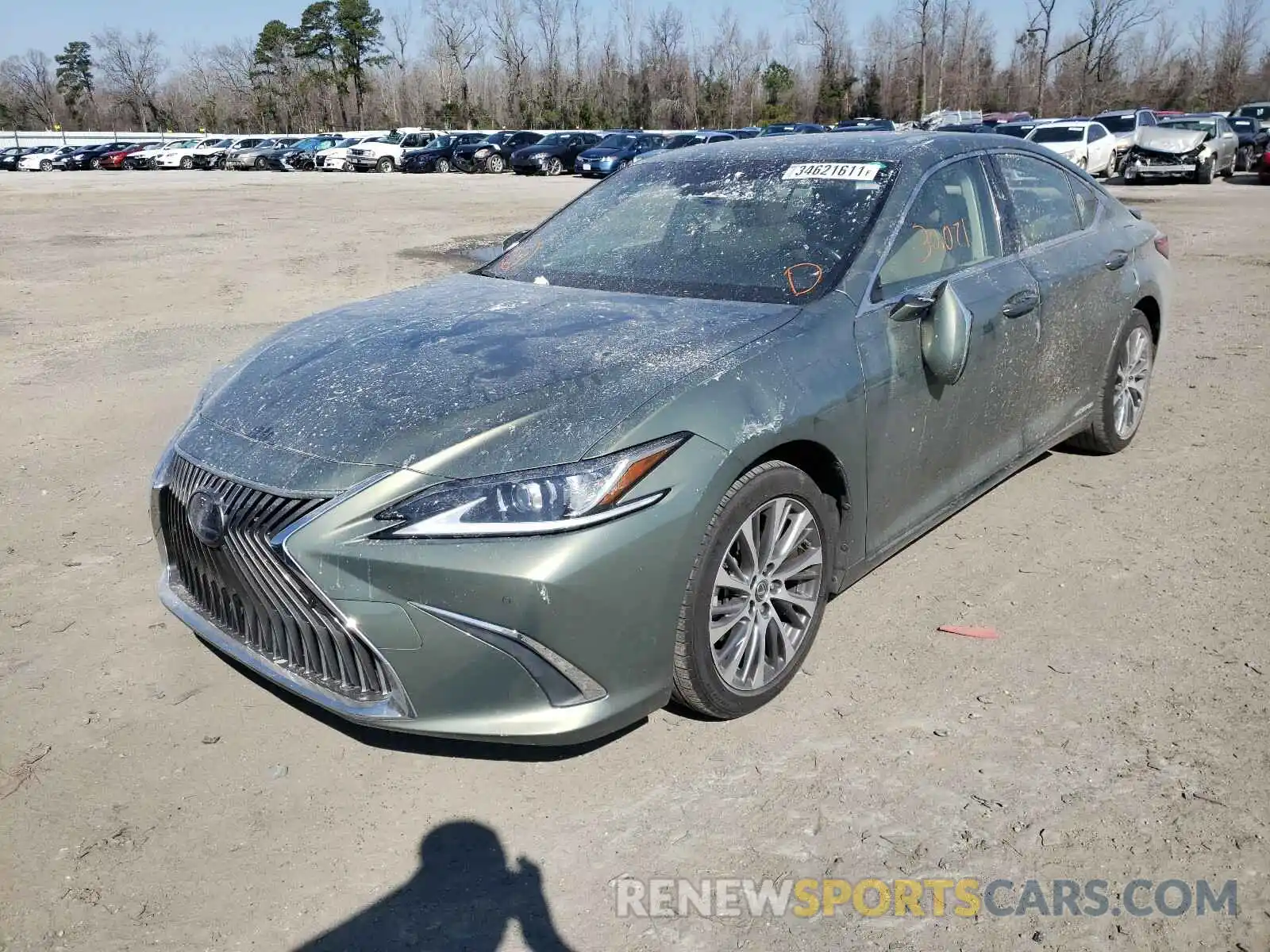 2 Photograph of a damaged car JTHB21B1XK2002410 LEXUS ES300 2019