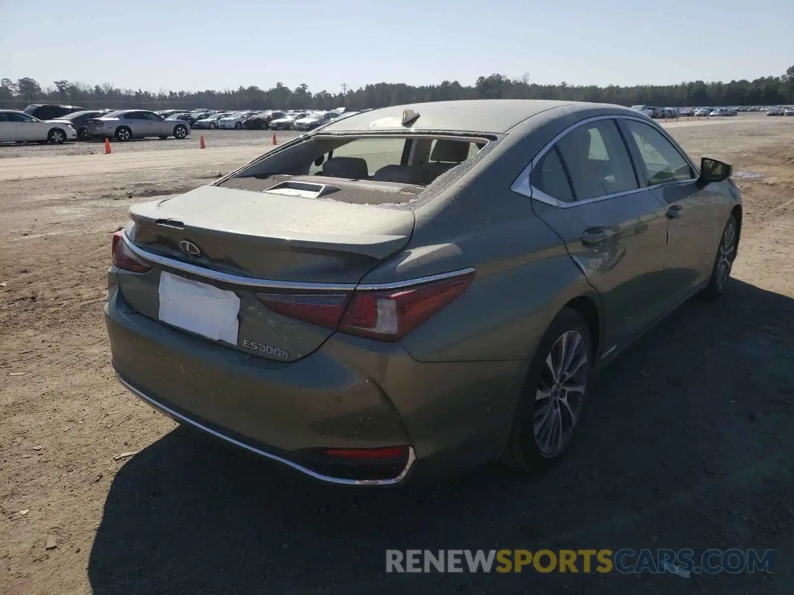 9 Photograph of a damaged car JTHB21B1XK2002410 LEXUS ES300 2019