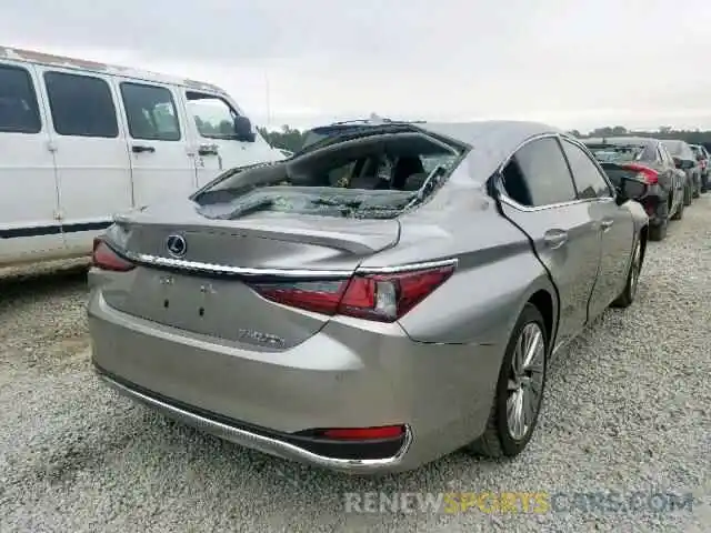 4 Photograph of a damaged car JTHB21B1XK2003203 LEXUS ES300 2019