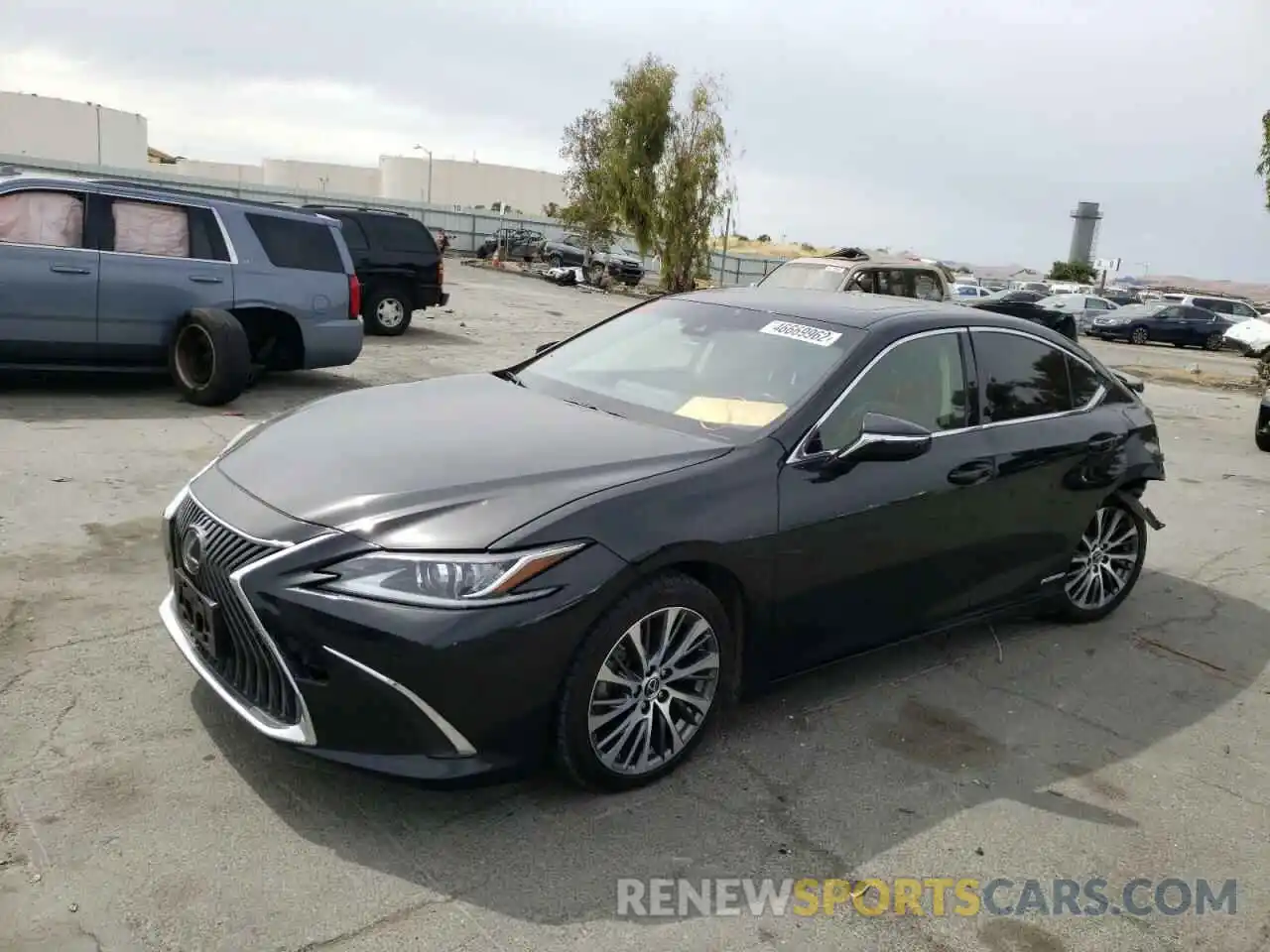 2 Photograph of a damaged car JTHB21B1XK2004352 LEXUS ES300 2019