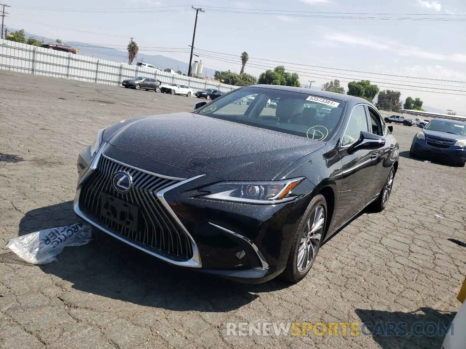 2 Photograph of a damaged car 58AD21B10LU006731 LEXUS ES300 2020