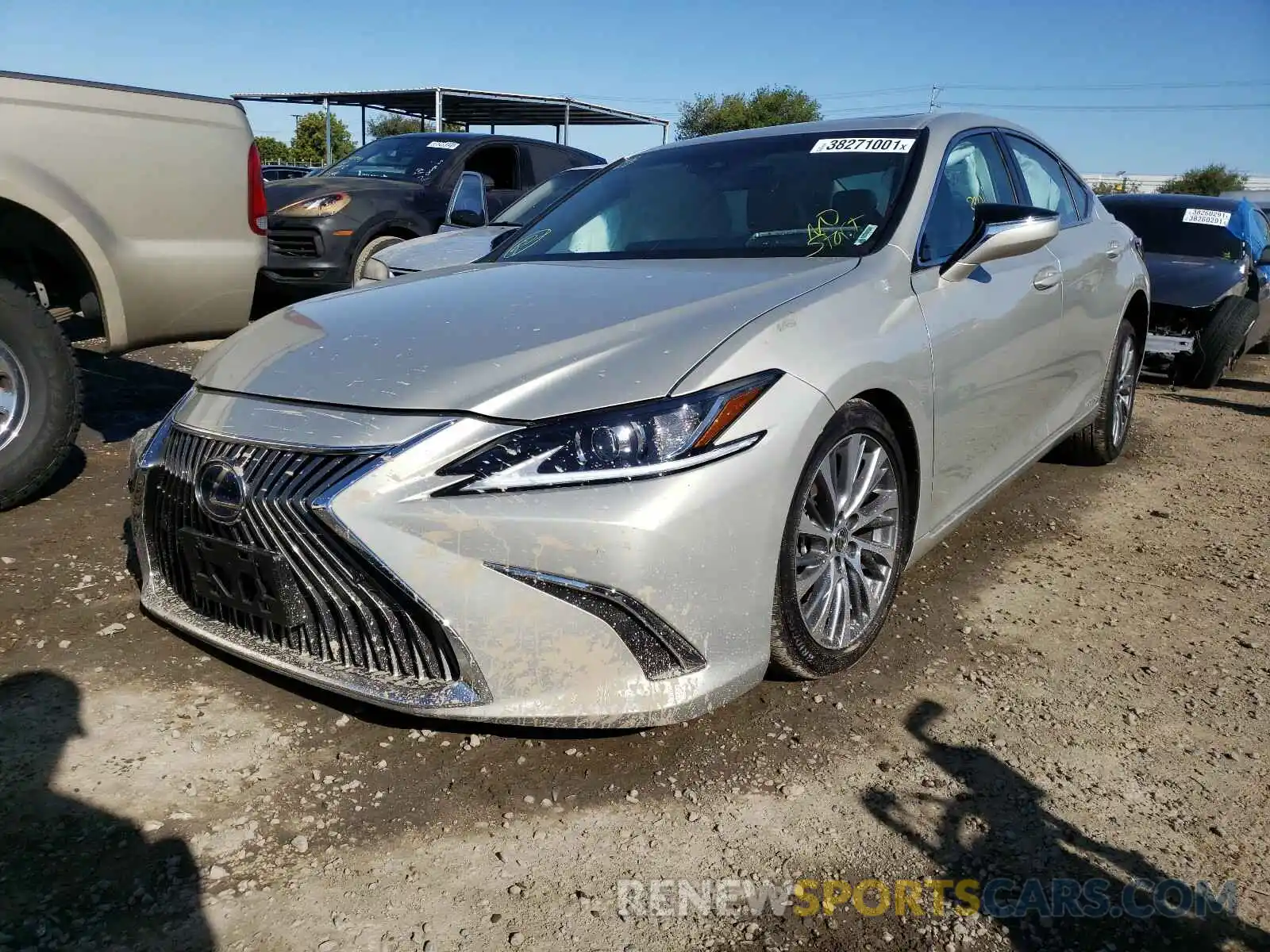 2 Photograph of a damaged car 58AD21B11LU012294 LEXUS ES300 2020