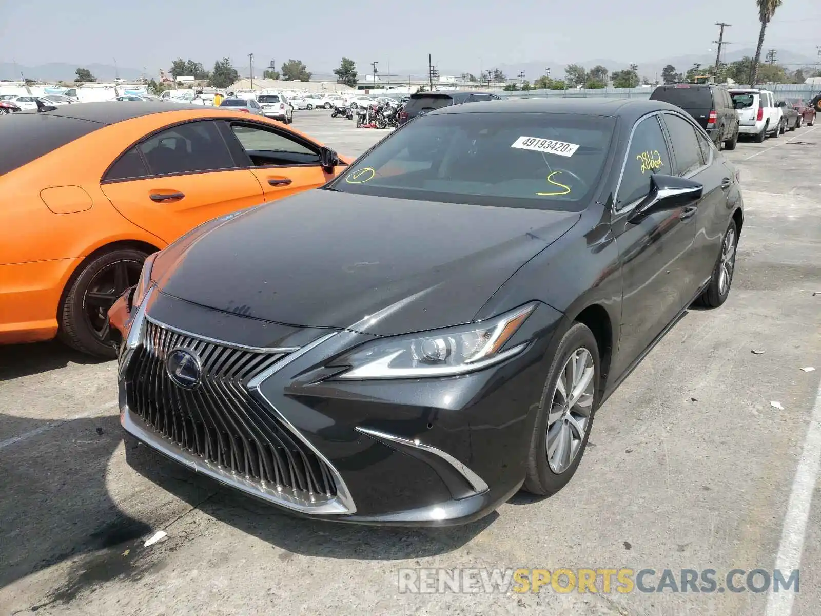 2 Photograph of a damaged car 58AD21B12LU004429 LEXUS ES300 2020