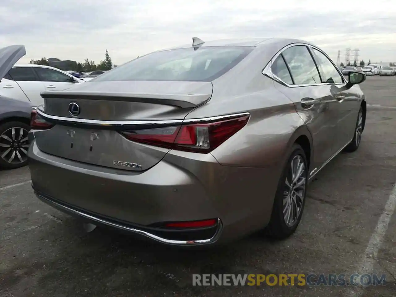 4 Photograph of a damaged car 58AD21B12LU006293 LEXUS ES300 2020