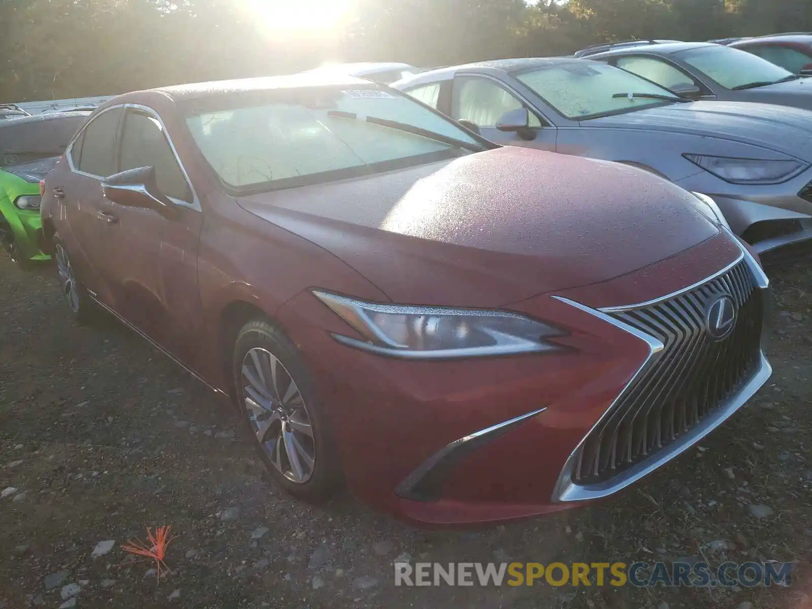 1 Photograph of a damaged car 58AD21B13LU009087 LEXUS ES300 2020