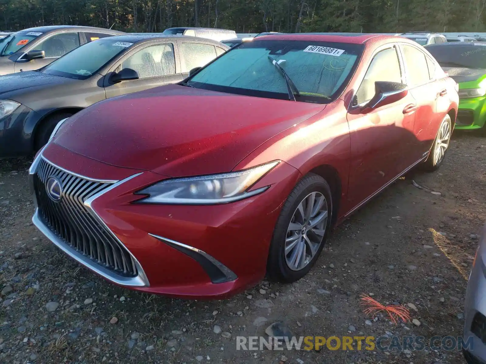 2 Photograph of a damaged car 58AD21B13LU009087 LEXUS ES300 2020