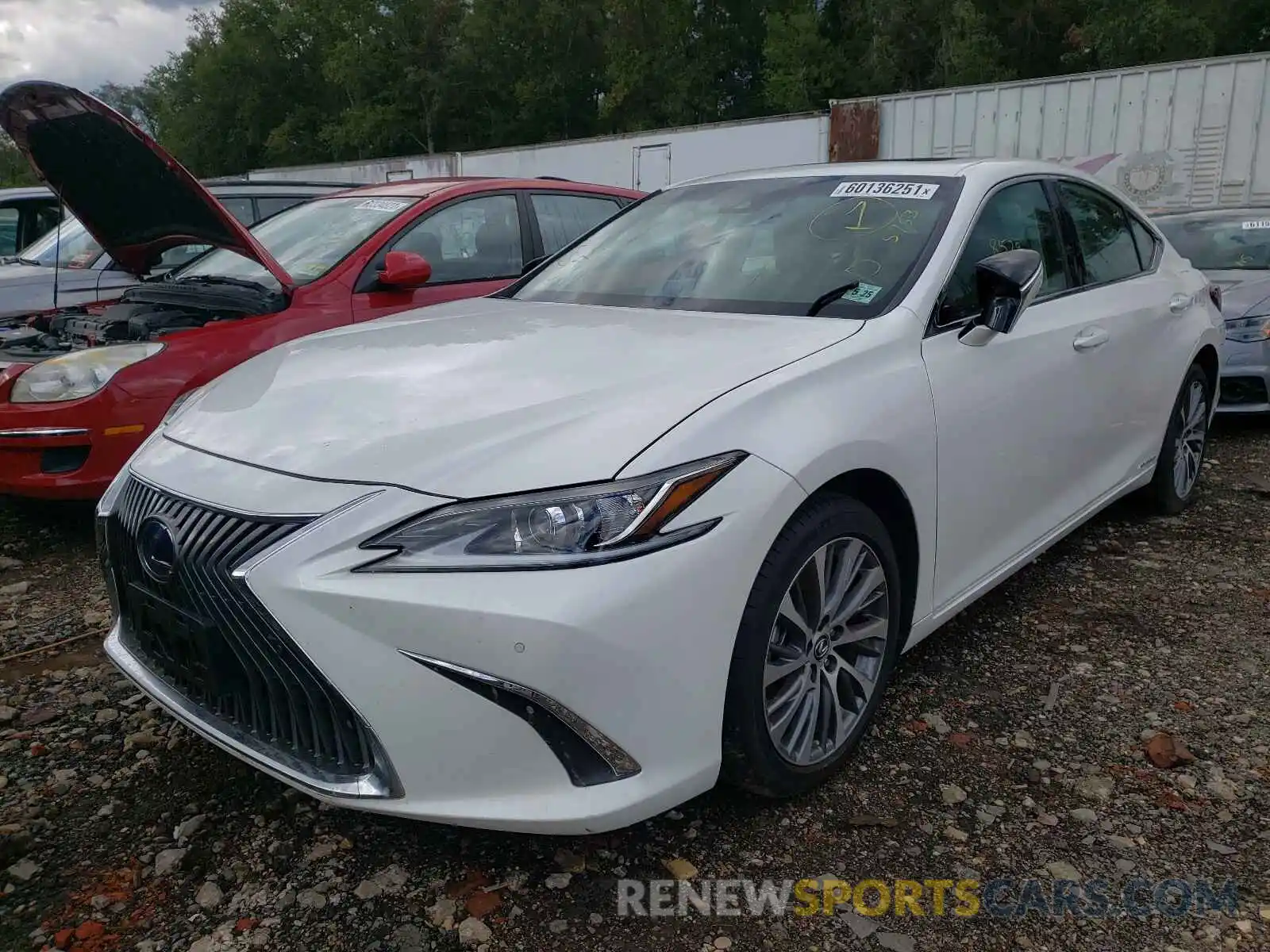 2 Photograph of a damaged car 58AD21B15LU005753 LEXUS ES300 2020