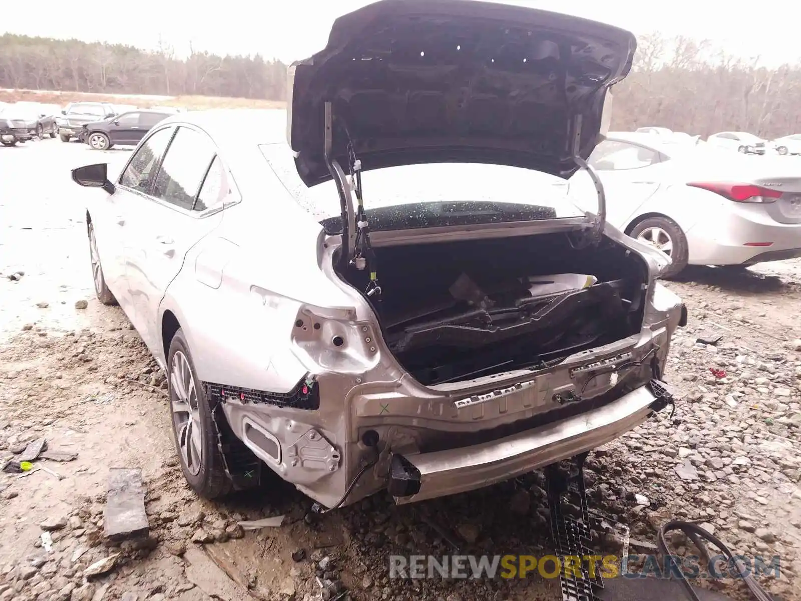 3 Photograph of a damaged car 58AD21B15LU006093 LEXUS ES300 2020