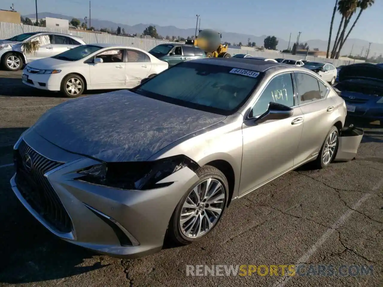 2 Photograph of a damaged car 58AD21B15LU012119 LEXUS ES300 2020