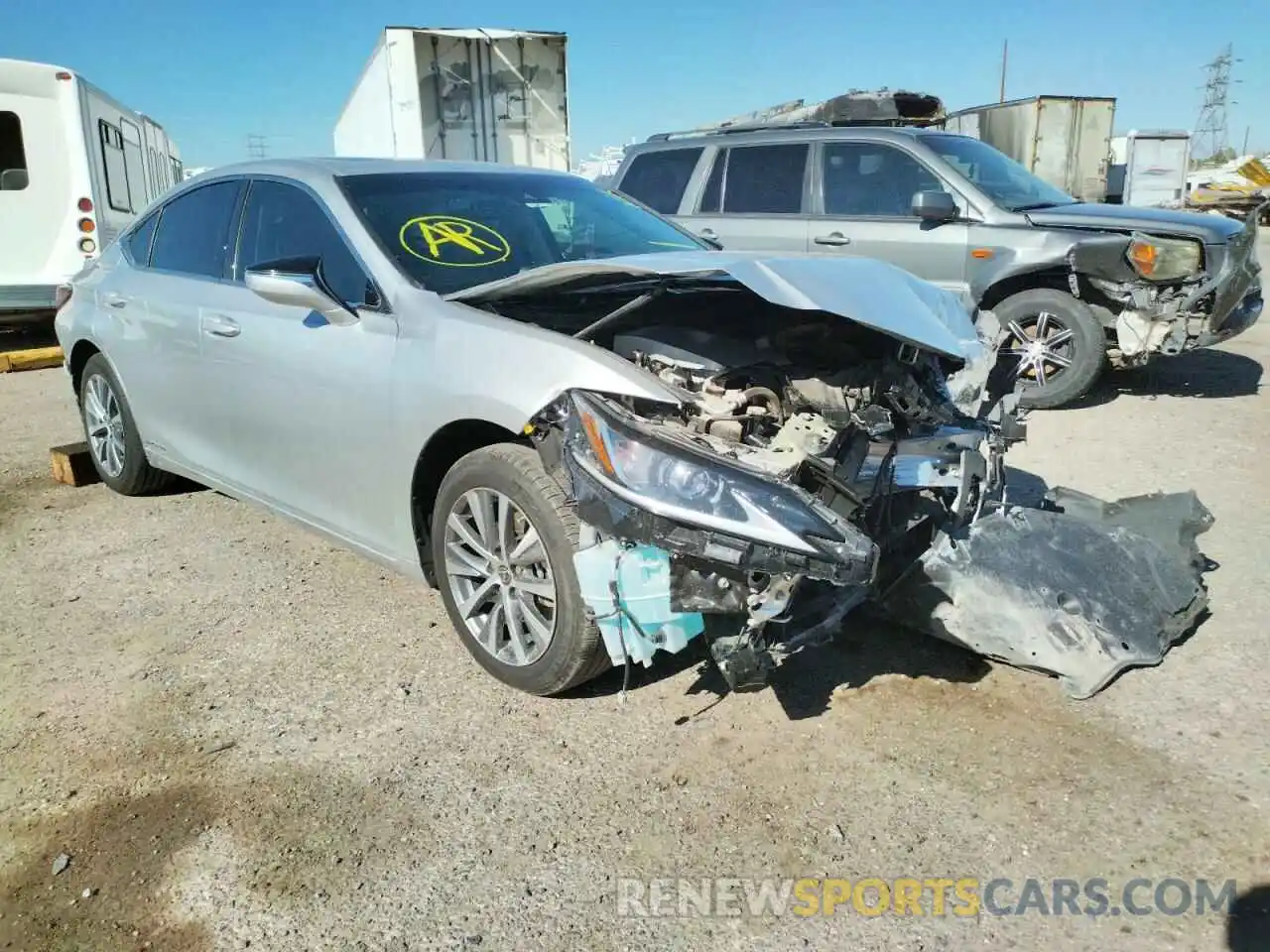 1 Photograph of a damaged car 58AD21B16LU005079 LEXUS ES300 2020