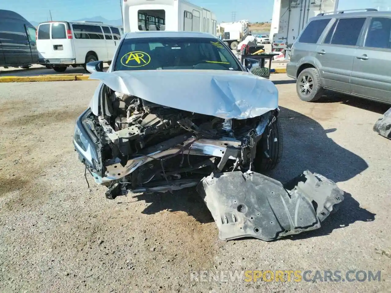 9 Photograph of a damaged car 58AD21B16LU005079 LEXUS ES300 2020