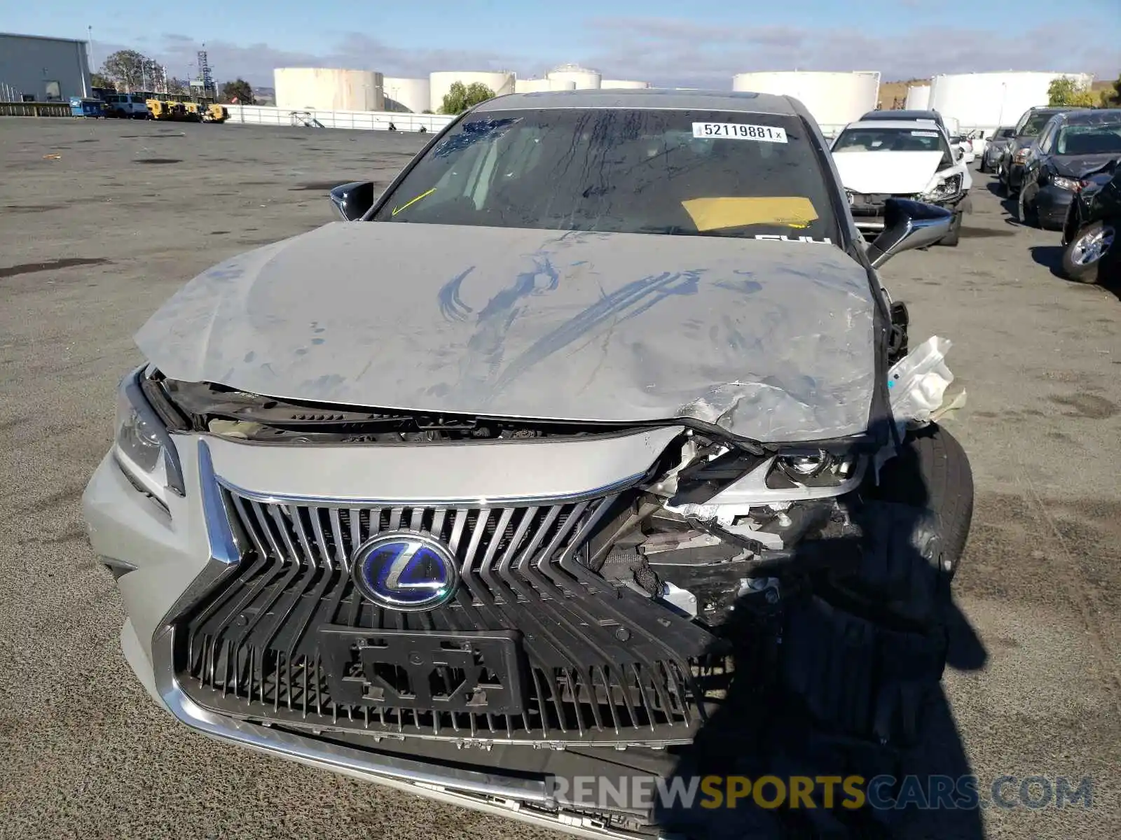 9 Photograph of a damaged car 58AD21B16LU007849 LEXUS ES300 2020