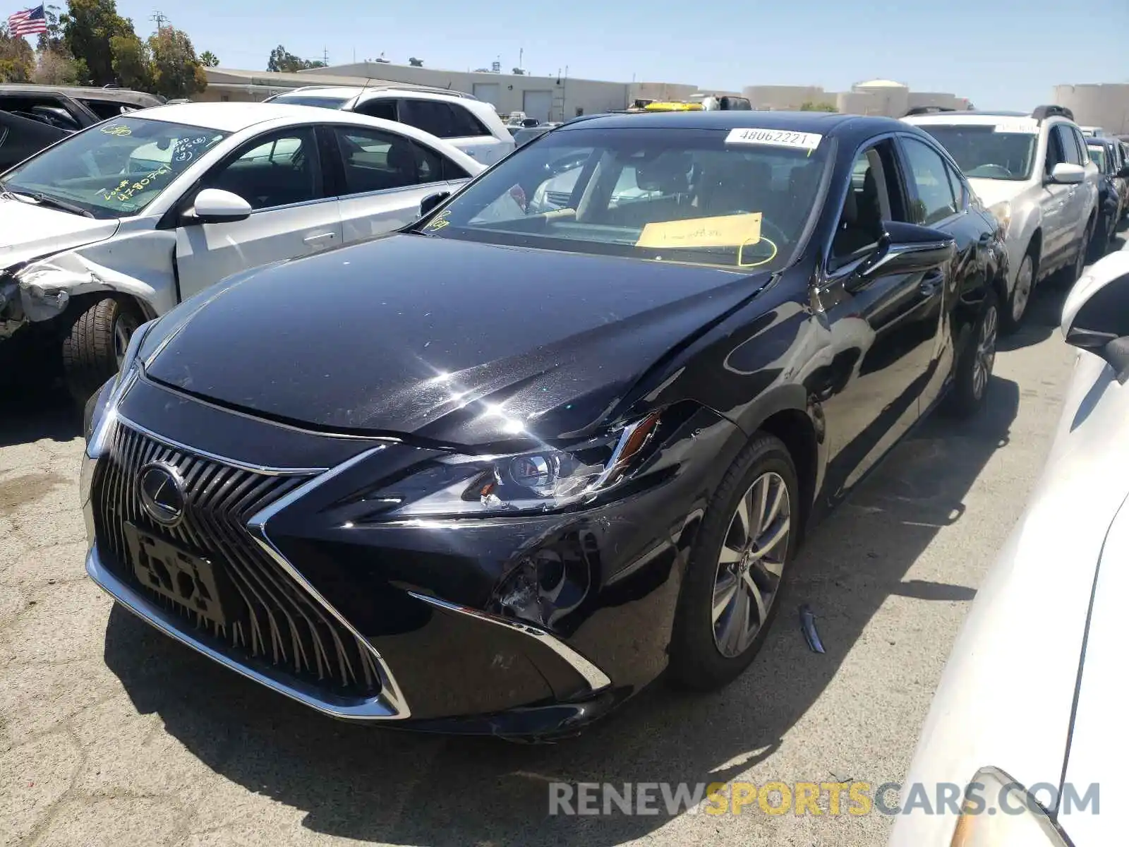 2 Photograph of a damaged car 58AD21B17LU004457 LEXUS ES300 2020