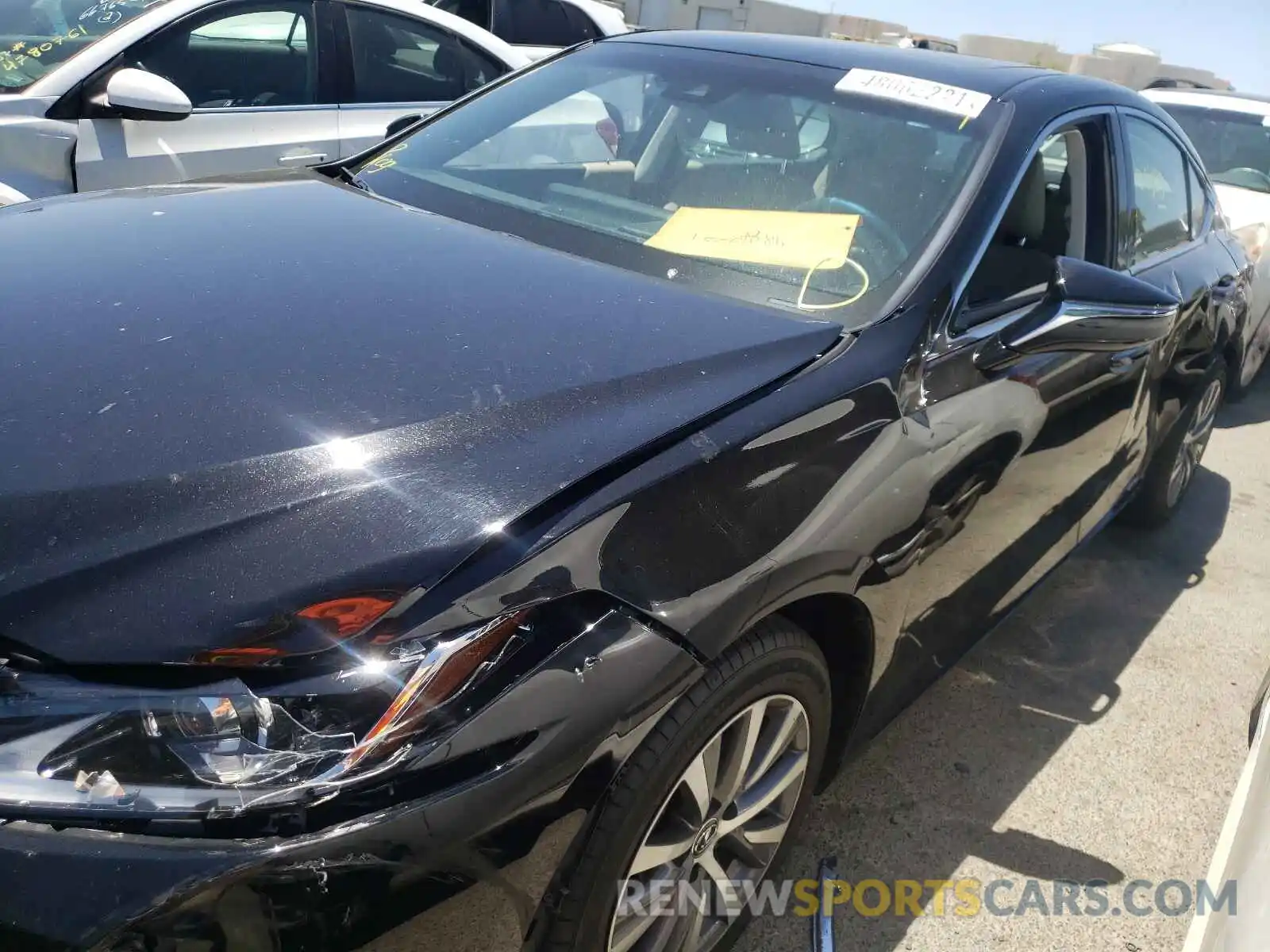 9 Photograph of a damaged car 58AD21B17LU004457 LEXUS ES300 2020