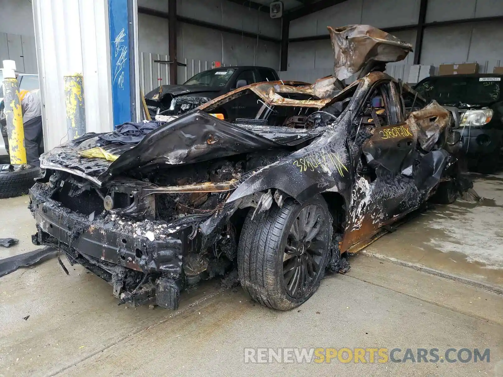 2 Photograph of a damaged car 58AD21B18LU004466 LEXUS ES300 2020