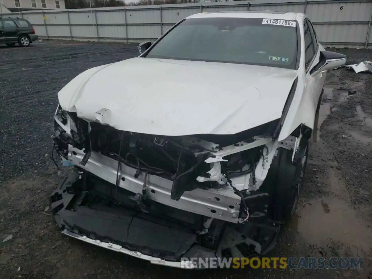 9 Photograph of a damaged car 58AD21B1XLU008664 LEXUS ES300 2020