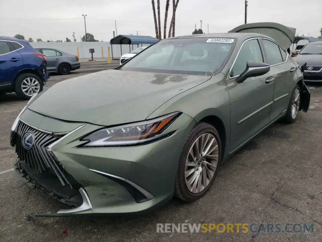 2 Photograph of a damaged car 58AE21B15LU007734 LEXUS ES300 2020