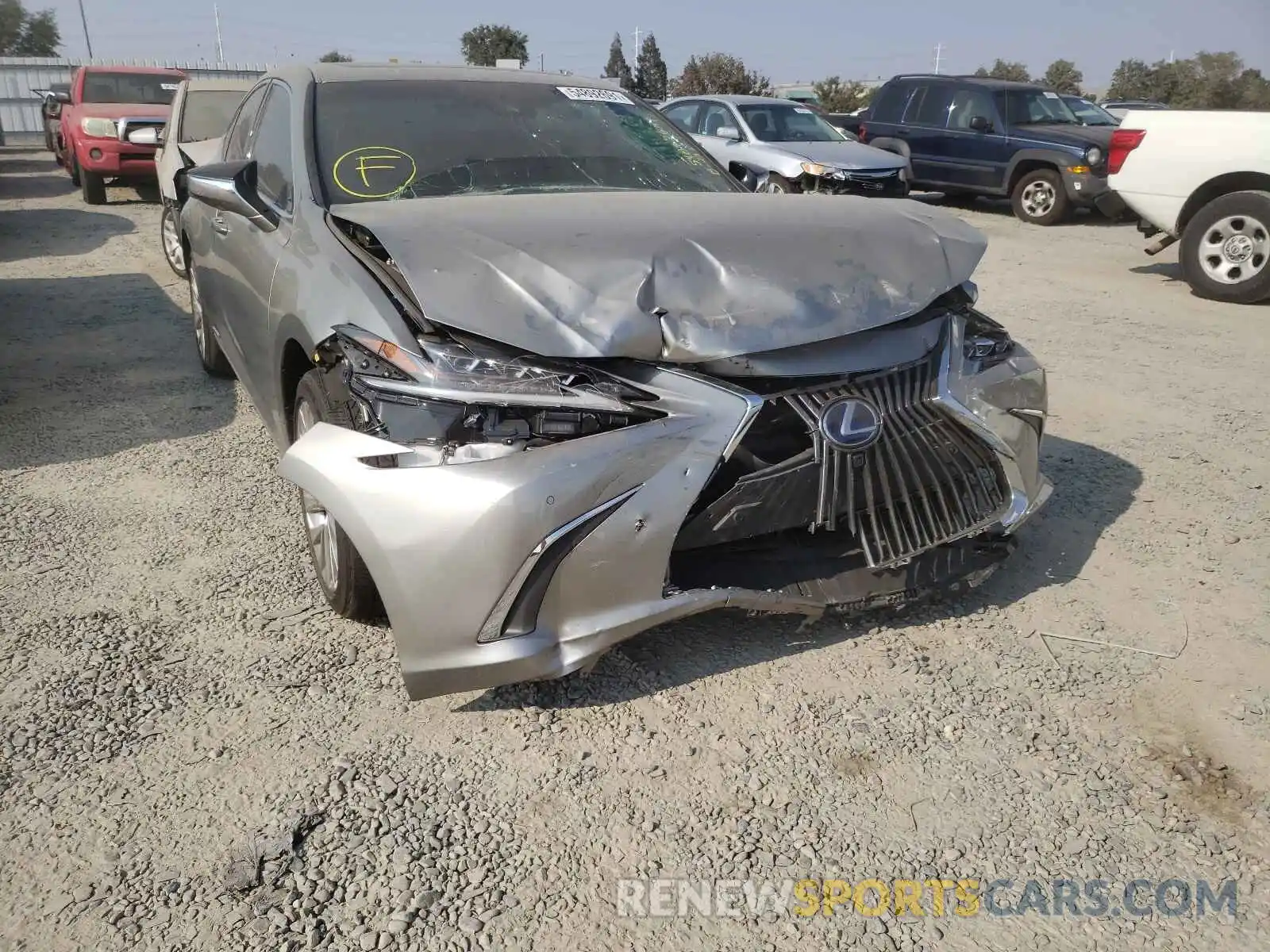 9 Photograph of a damaged car 58AE21B18LU007274 LEXUS ES300 2020