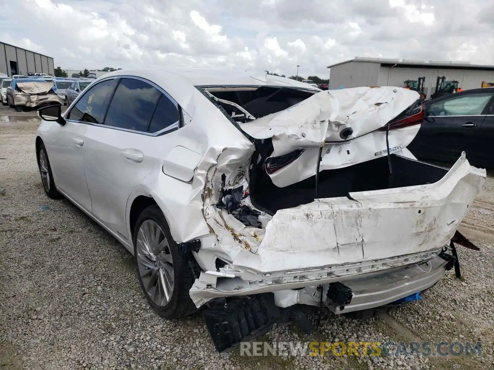 3 Photograph of a damaged car 58AF21B13LU005114 LEXUS ES300 2020