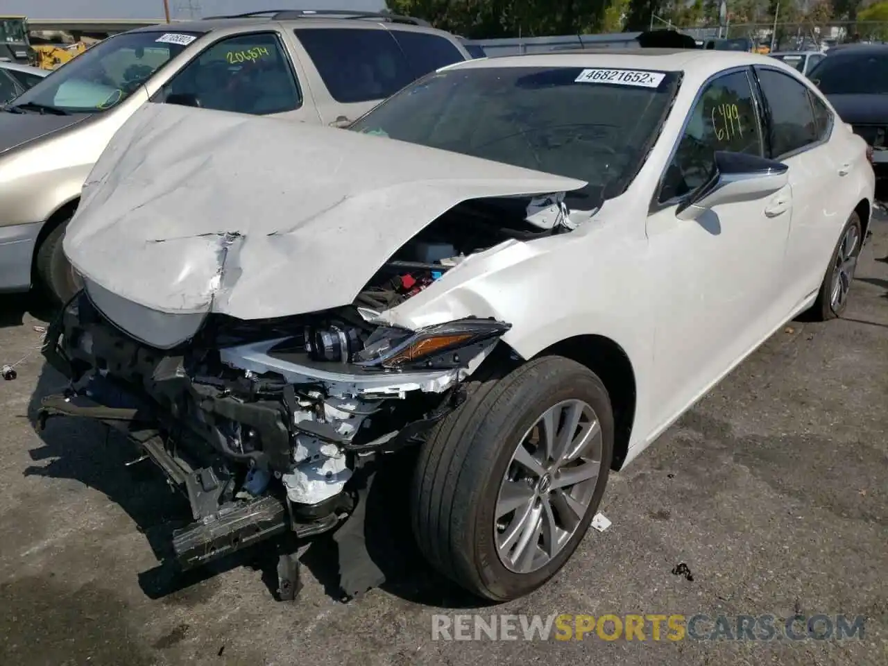 2 Photograph of a damaged car 58ACA1C11MU004811 LEXUS ES300 2021