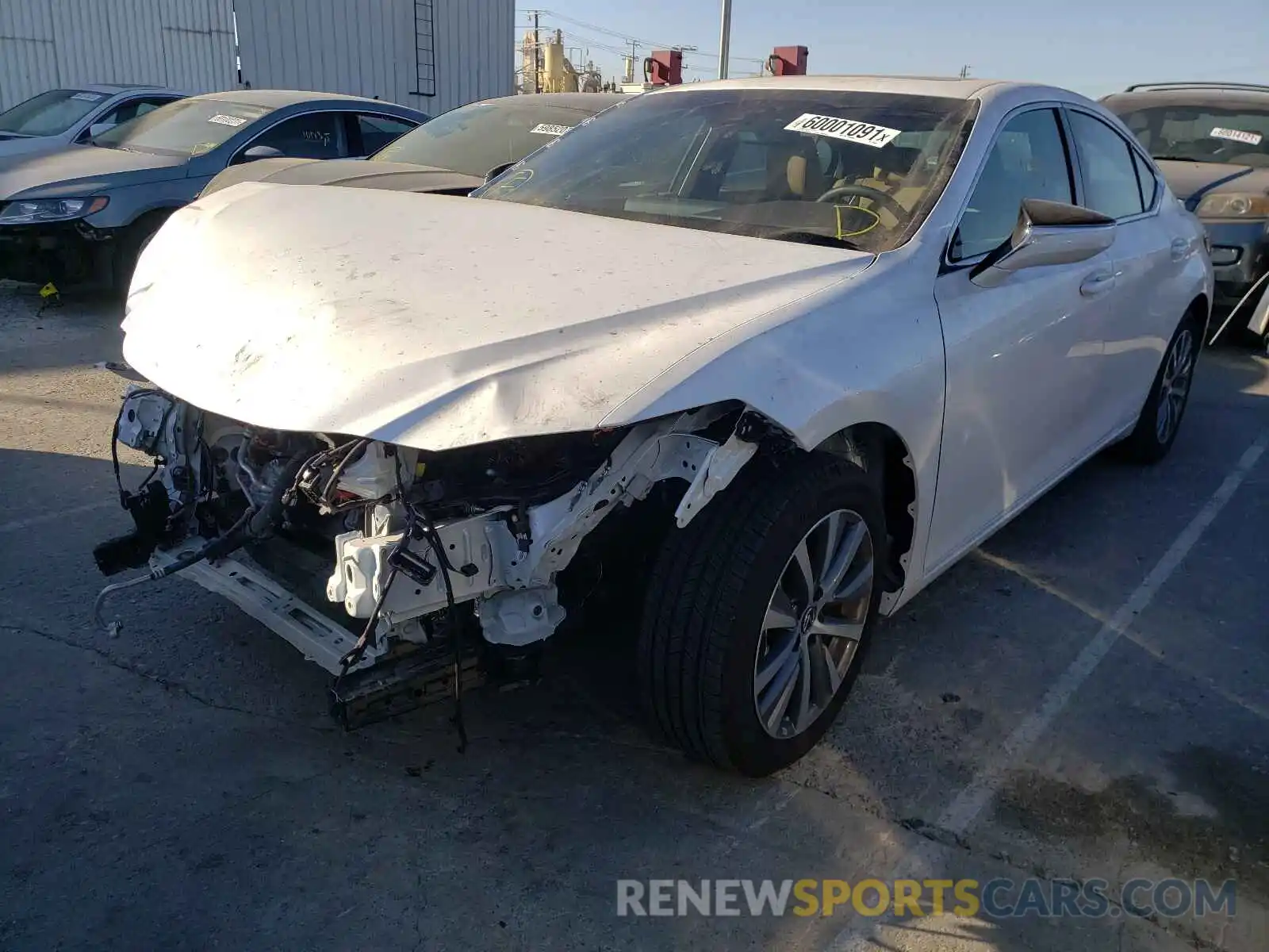 2 Photograph of a damaged car 58ACA1C16MU010653 LEXUS ES300 2021