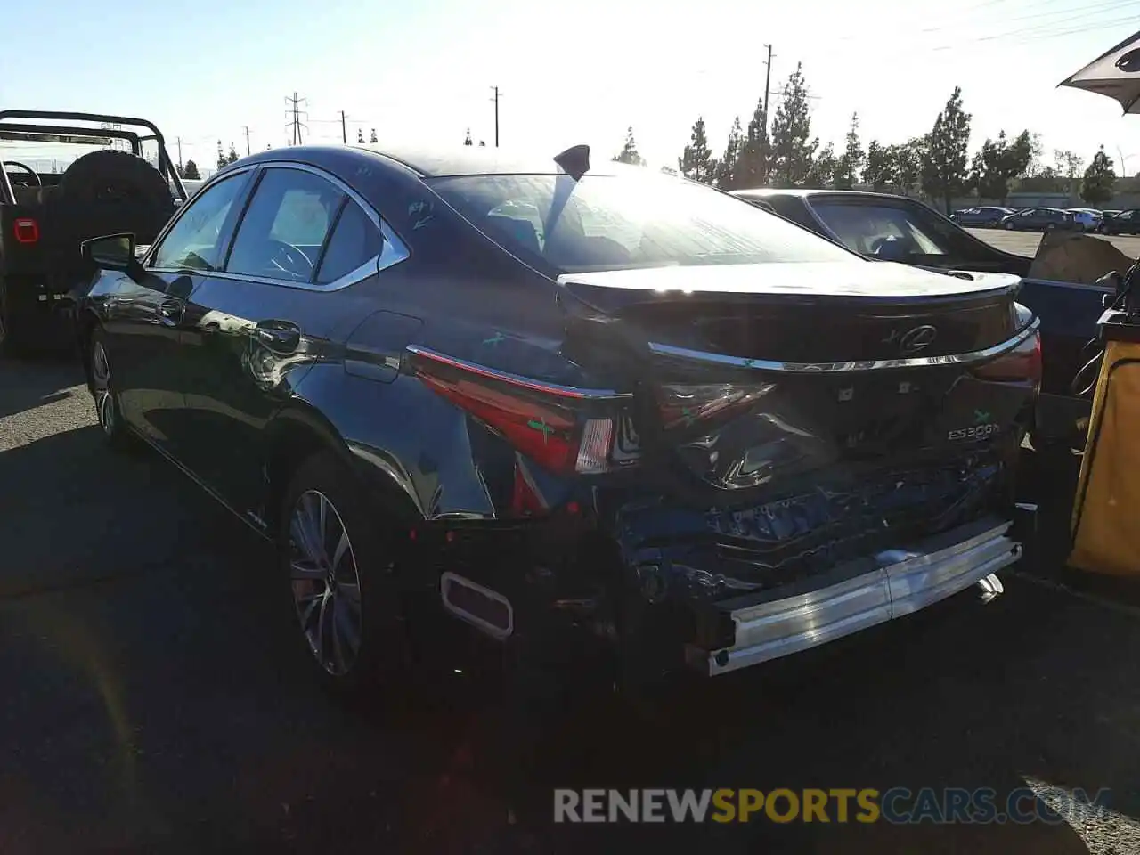 3 Photograph of a damaged car 58ACA1C18MU010458 LEXUS ES300 2021