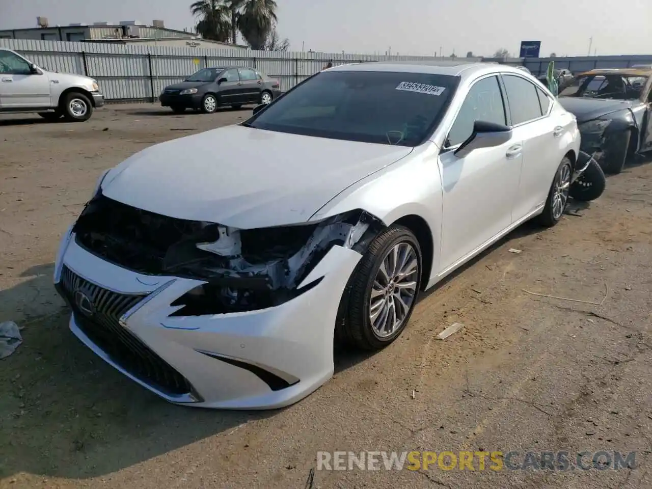 2 Photograph of a damaged car 58ADA1C10MU003654 LEXUS ES300 2021