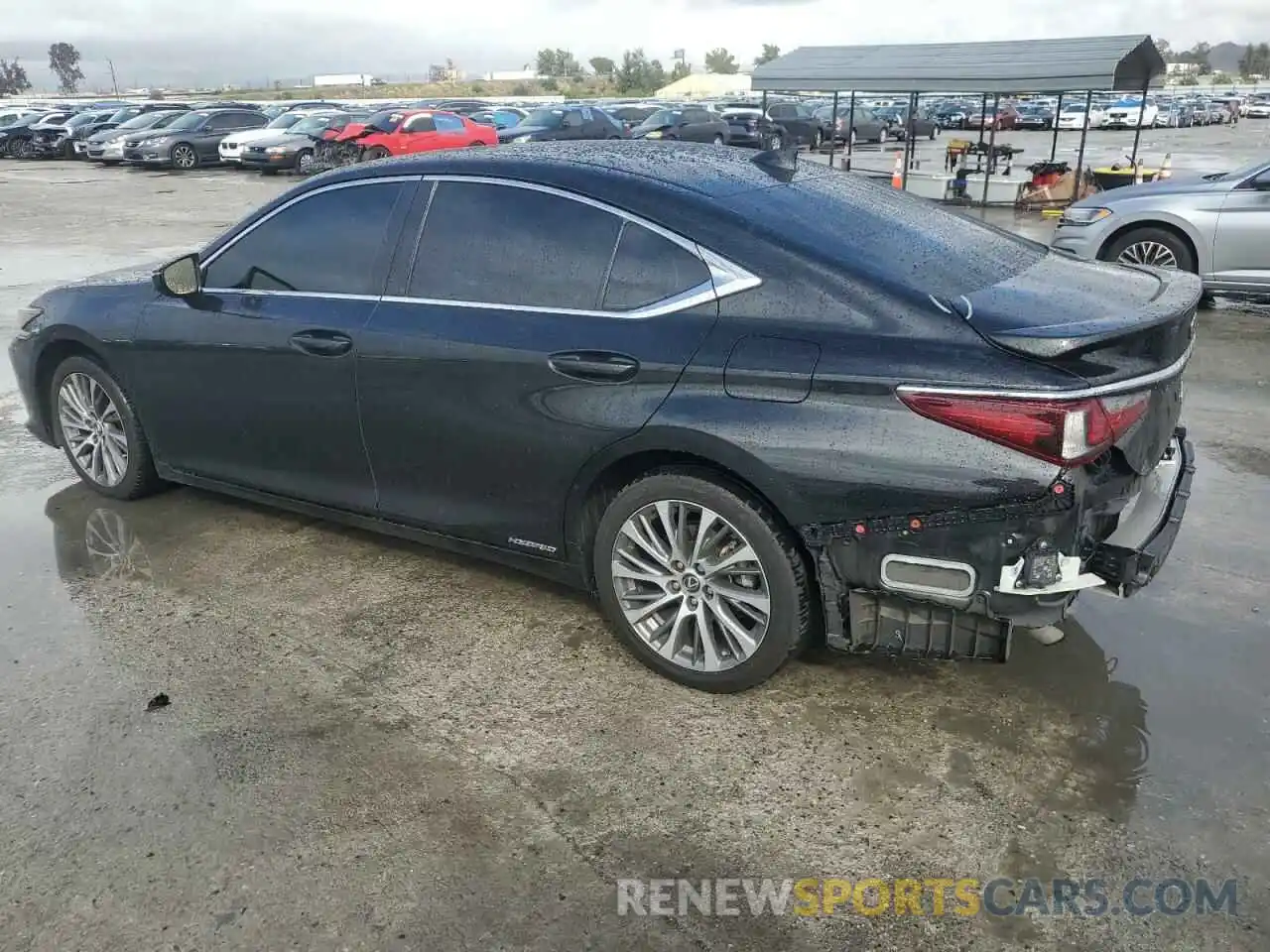 2 Фотография поврежденного автомобиля 58ADA1C10MU008689 LEXUS ES300 2021