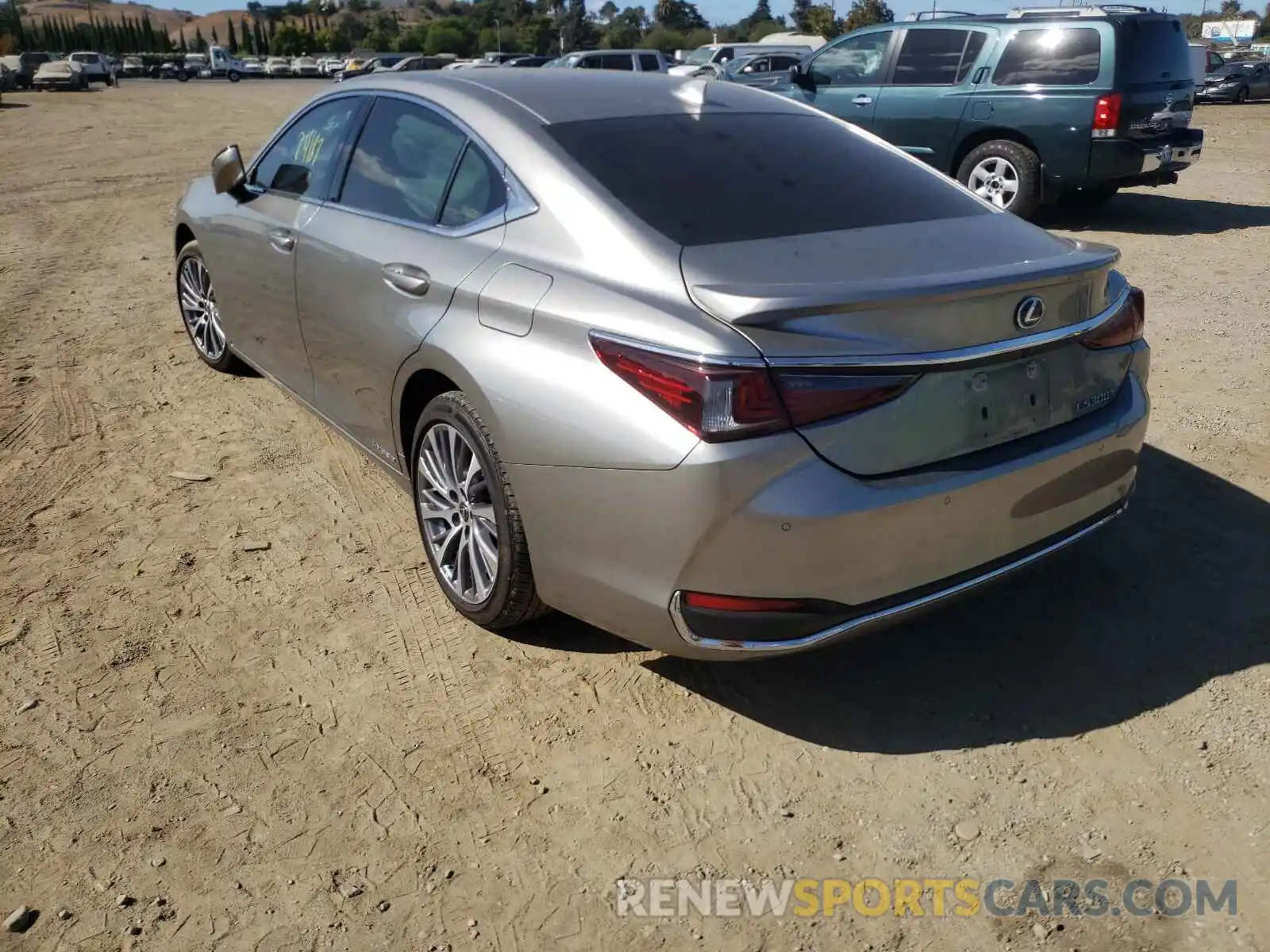 3 Photograph of a damaged car 58ADA1C11MU003680 LEXUS ES300 2021