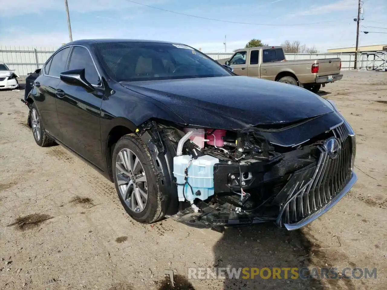 1 Photograph of a damaged car 58ADA1C12MU005504 LEXUS ES300 2021