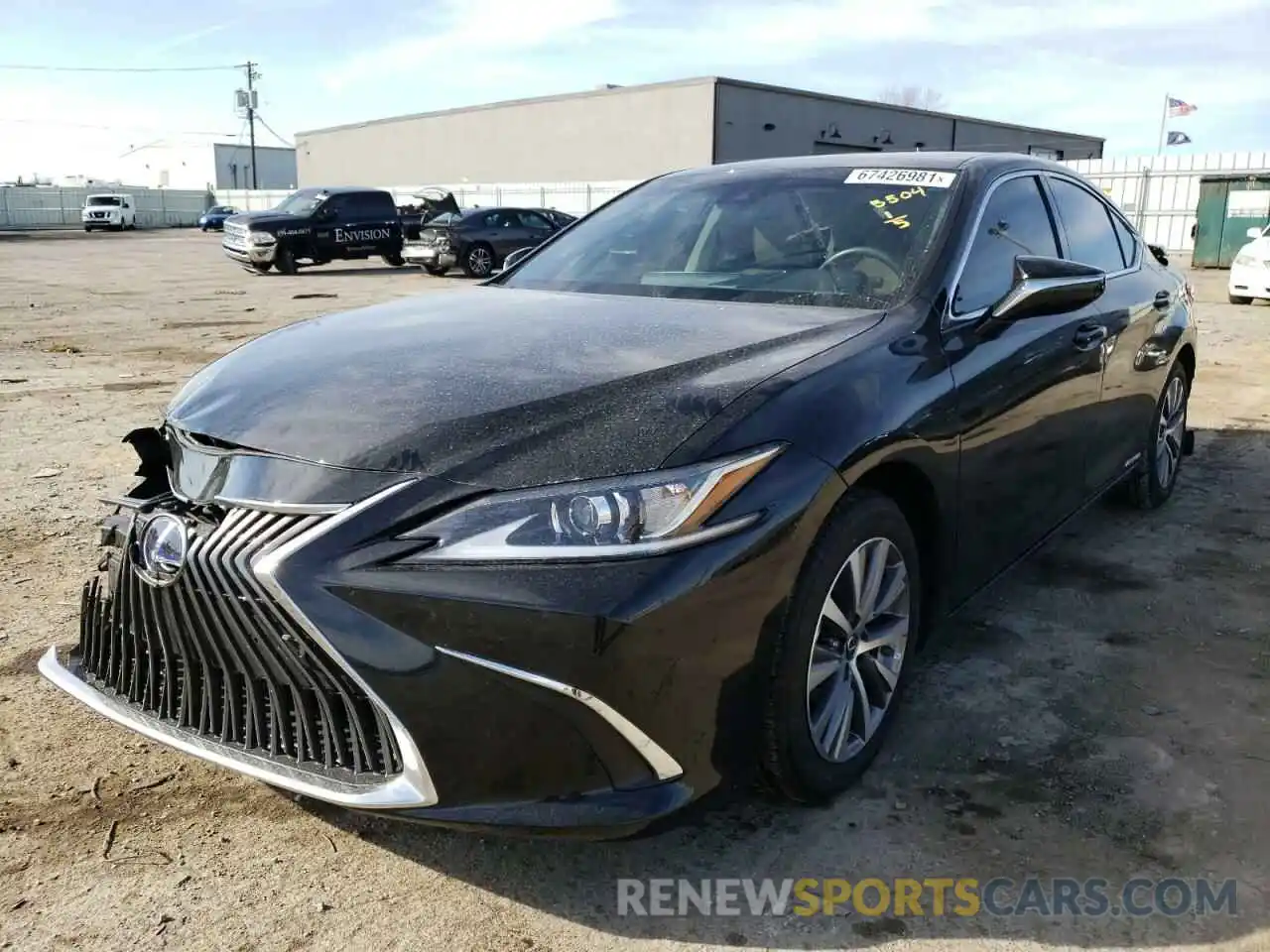 2 Photograph of a damaged car 58ADA1C12MU005504 LEXUS ES300 2021