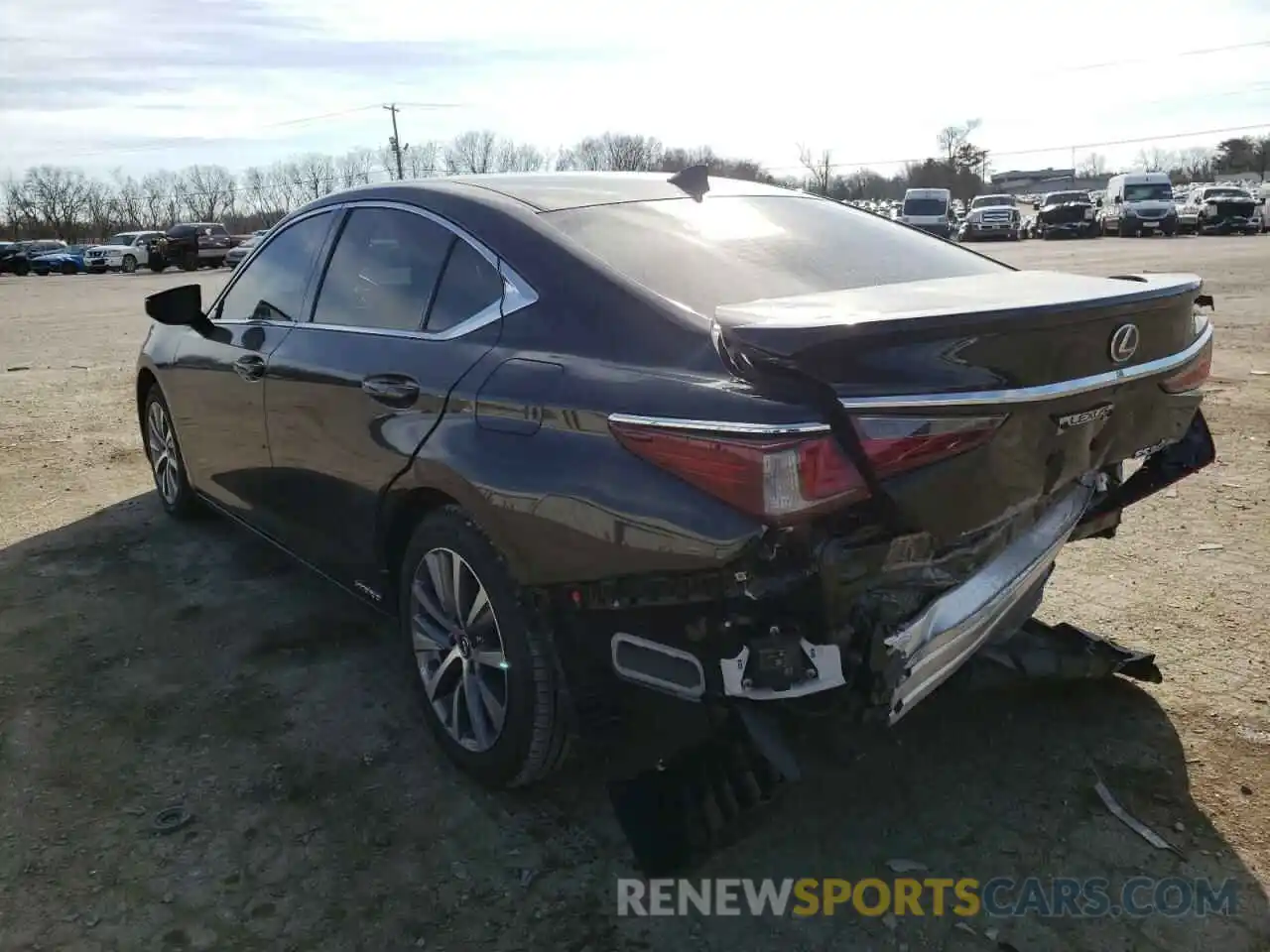 3 Photograph of a damaged car 58ADA1C12MU005504 LEXUS ES300 2021