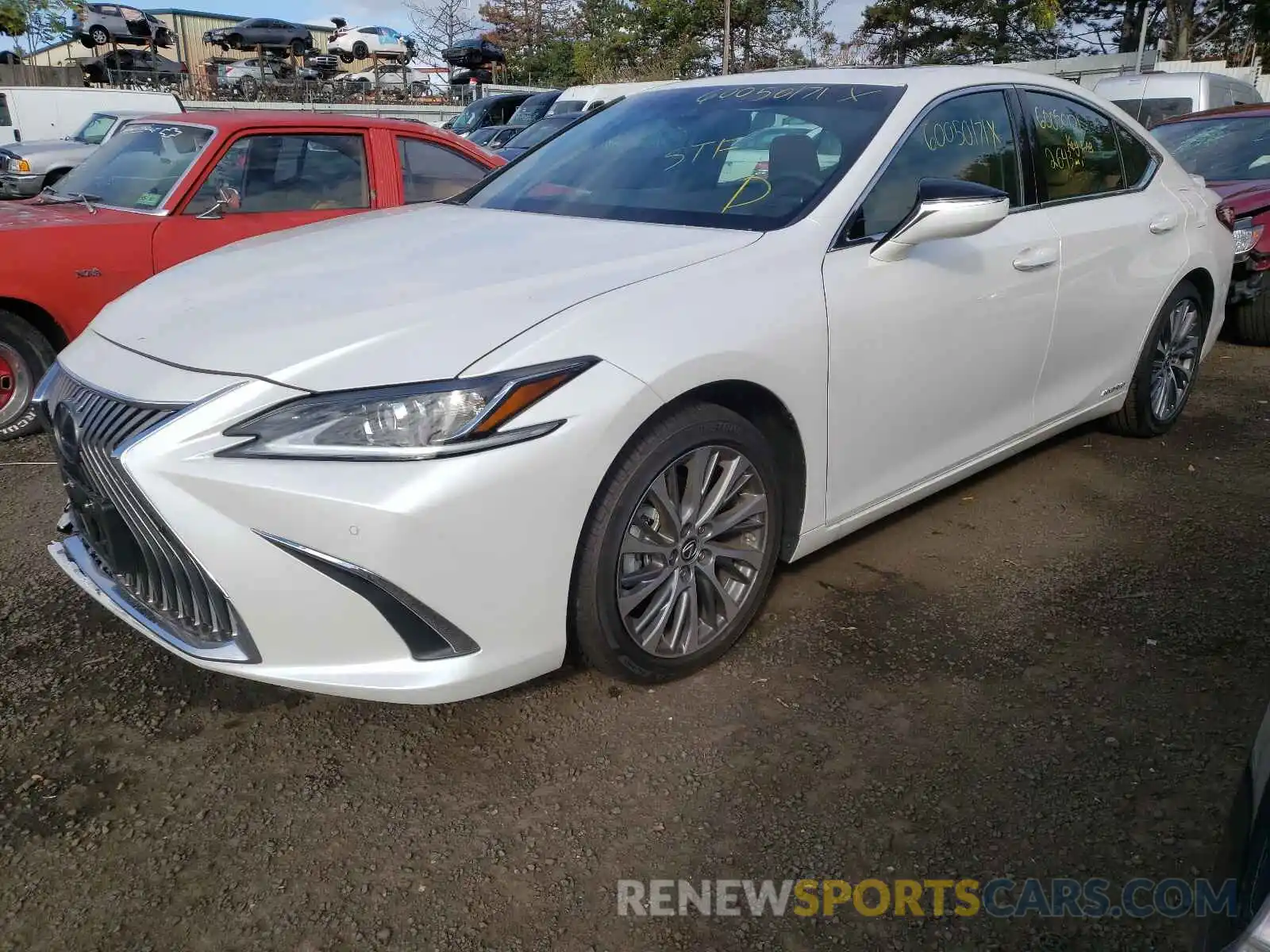 2 Photograph of a damaged car 58ADA1C12MU008287 LEXUS ES300 2021