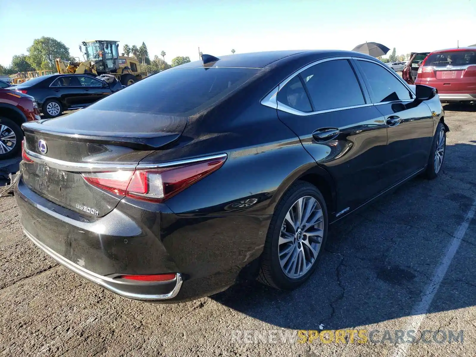 4 Фотография поврежденного автомобиля 58ADA1C13MU010274 LEXUS ES300 2021