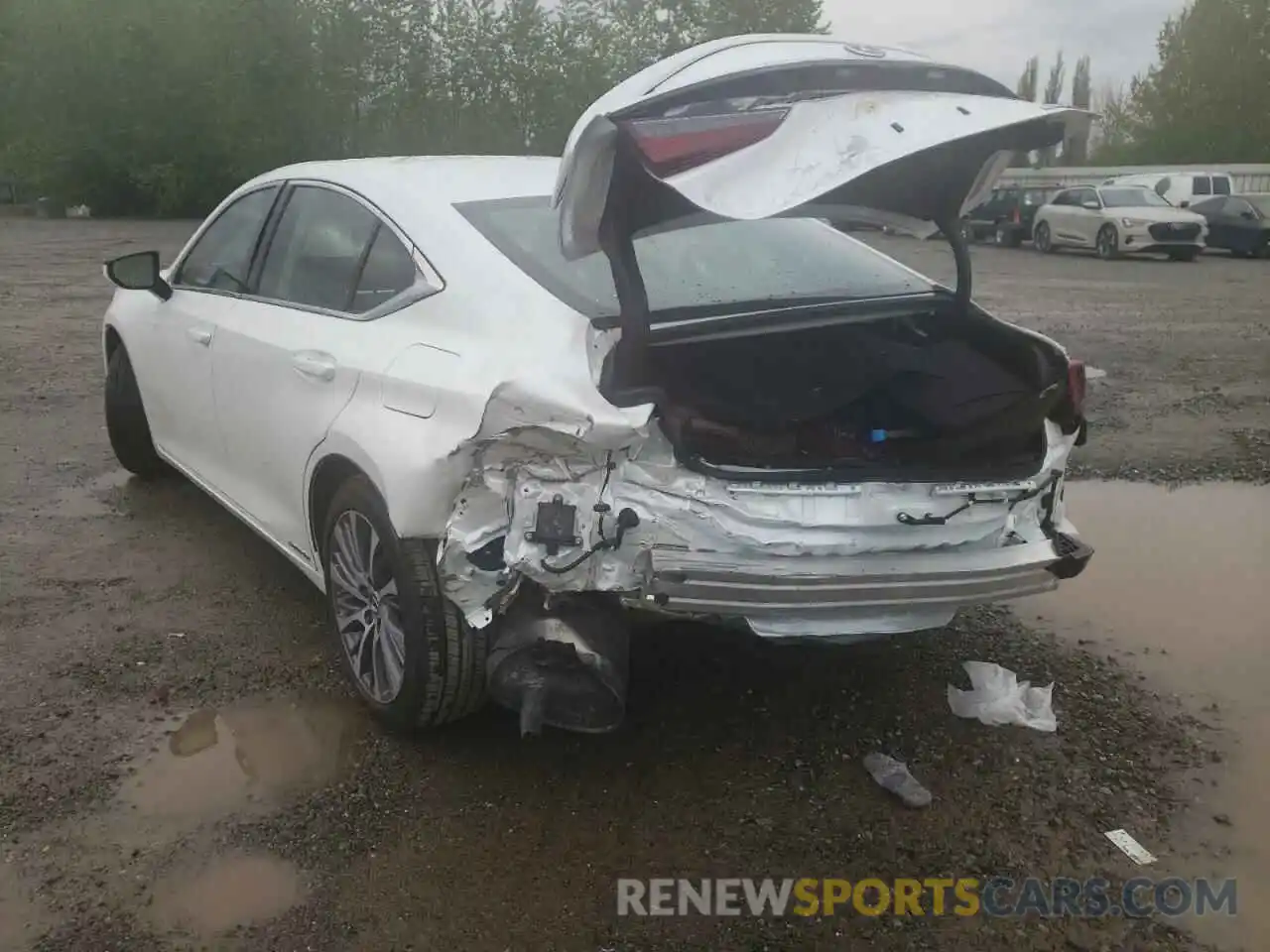 3 Photograph of a damaged car 58ADA1C13MU012414 LEXUS ES300 2021