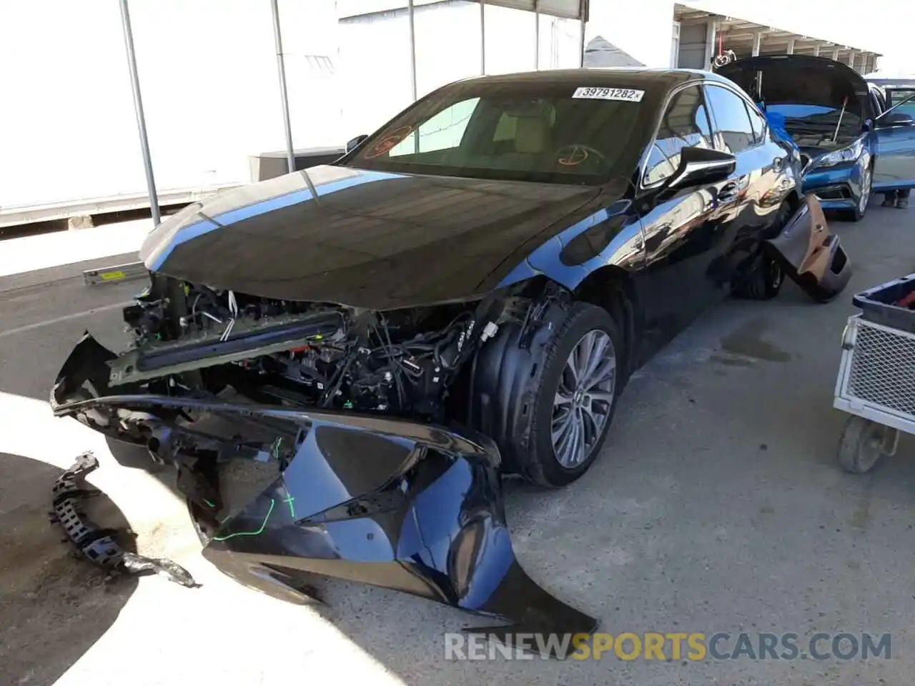 2 Photograph of a damaged car 58ADA1C14MU008551 LEXUS ES300 2021