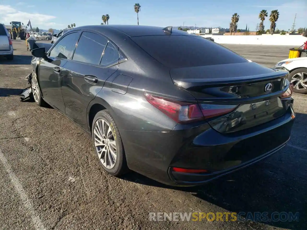 3 Photograph of a damaged car 58ADA1C15MU002483 LEXUS ES300 2021