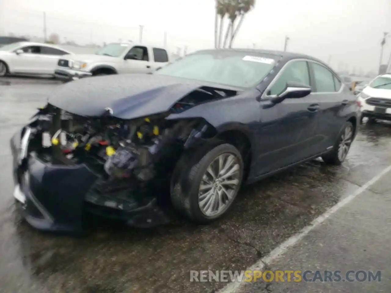 2 Photograph of a damaged car 58ADA1C15MU009577 LEXUS ES300 2021